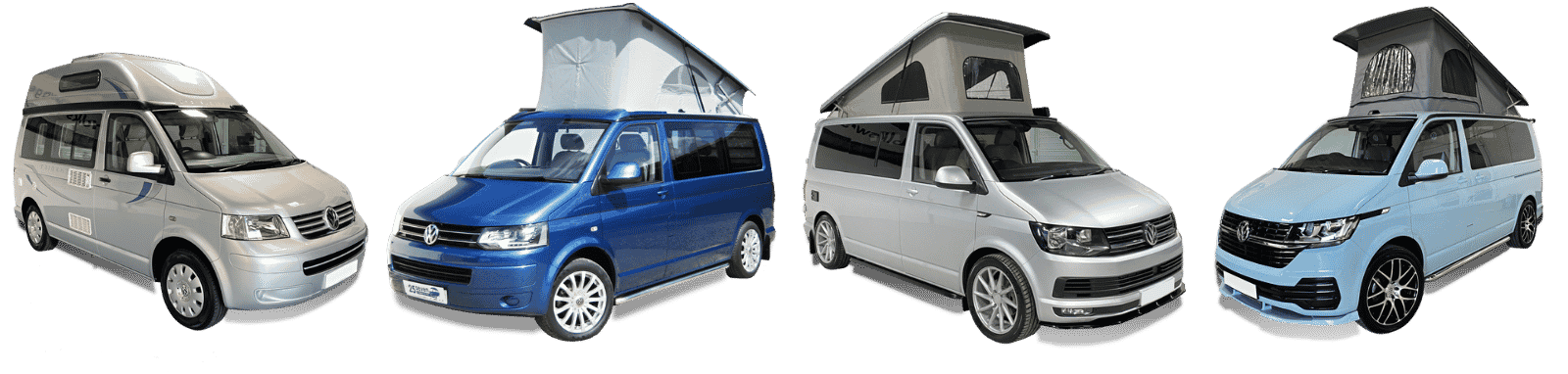 VW Camper Vans for Sale Banner 25 Seven Campers